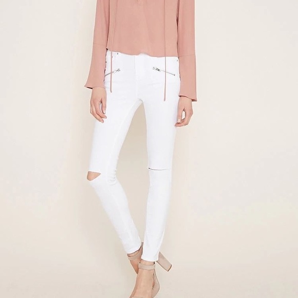 white skinny jeans forever 21